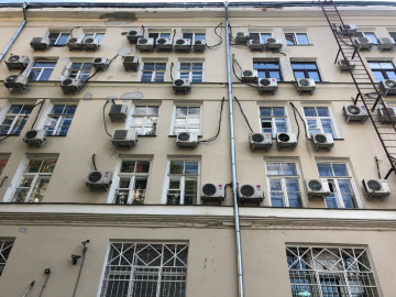 Как установить кондиционер на фасаде?